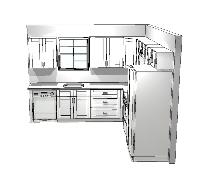 10x10ft kitchen cabinet & countertop, Contact for free consult - Photo 4