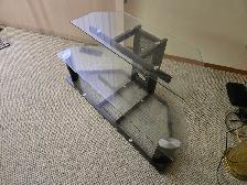 TV Stand - 2 level glass stand - Photo 2