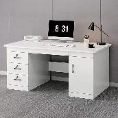 Brand New 120 cm  3 Lockable drawers Computer Desk Special $229 - Photo 3