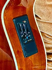 Oscar Schmidt Acoustic Electric Guitar w/ Case - Photo 5