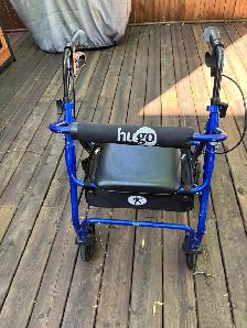 Hugo Rollator walker with Basket