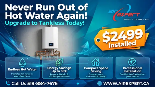 WATER HEATER WATER HEATER TANKLESS WATER HEATER INSTALLED