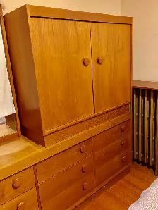 Vintage 1970's 3 pc bedroom set, Canadian, Excellent Condition. - Photo 2