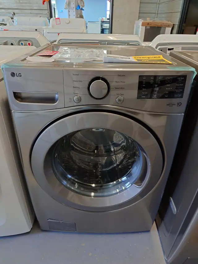 LG '27' Graphite Front Load Washer on Sale‼️