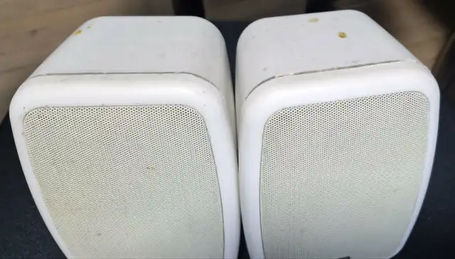 AUDIO RESEARCH AR-435 SPEAKERS – PAIR   WALL BRACKETS – $30 OBO
