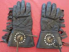 GANTS EN CUIR POUR DAME POUR MOTO OU AUTRE
