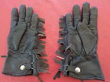 GANTS EN CUIR POUR DAME POUR MOTO OU AUTRE - Photo 2