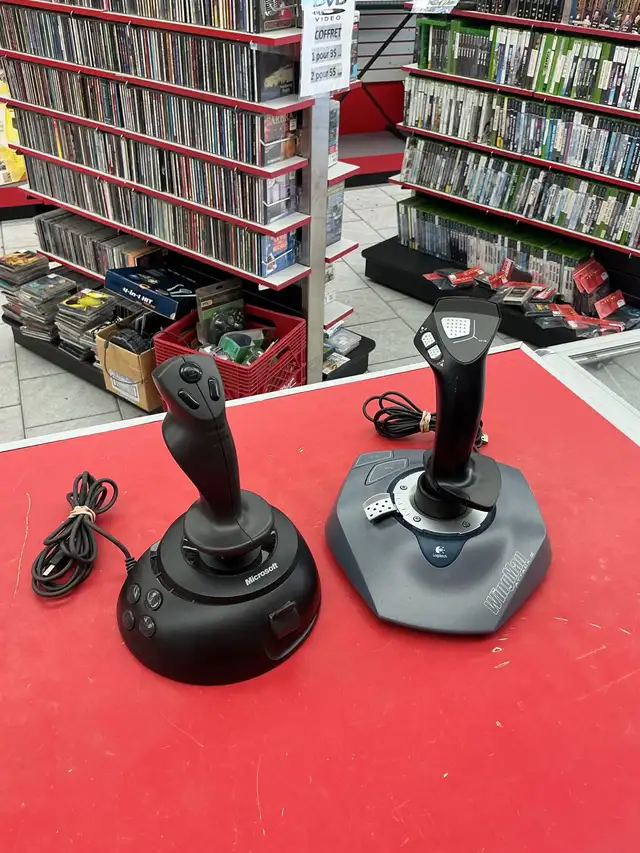 Manette d’aviation pour pc