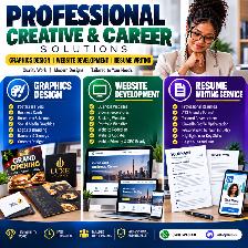 GRAPHICS DESIGN, WEBSITE DEVELOPMENT, RESUME WRITING SERVICE