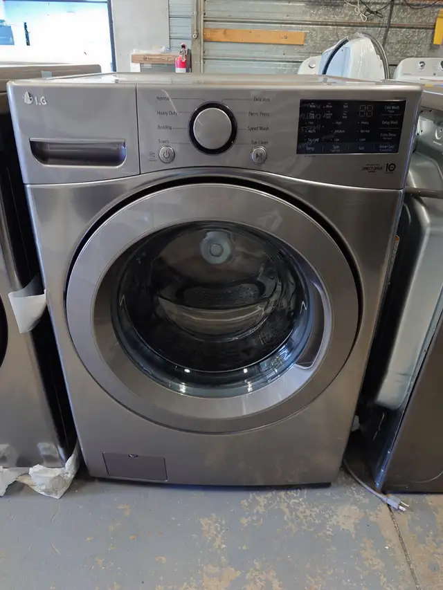 LG '27' Graphite Front Load Washer on Sale‼️