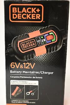 Bhattery Maintainer and Battery Charger Black & Decker 6V&12V