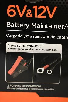 Bhattery Maintainer and Battery Charger Black & Decker 6V&12V - Photo 7