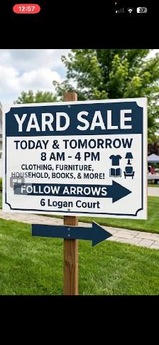 major yard sale!
