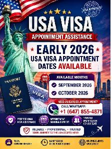 early usa visa slots are available contact us