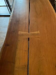 Dinning Room Table and Matching Bench - Photo 6