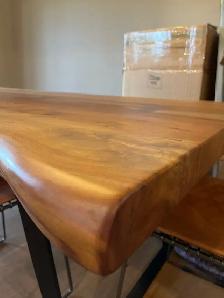 Dinning Room Table and Matching Bench - Photo 8