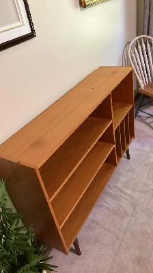 Mid century. TEAK TECK. Vinyl records bahut, bar, bookcase, side - Photo 5