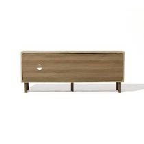 Brown Mid-Century Modern Rope TV Stand - Photo 3