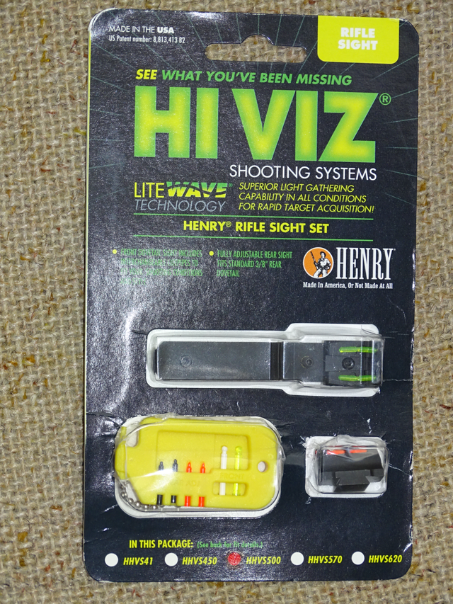 Hi Vis Fiber optic sights