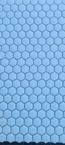 11-1/4 in. x 12-1/2 in. Glass Mosaic Tile white color - Photo 2