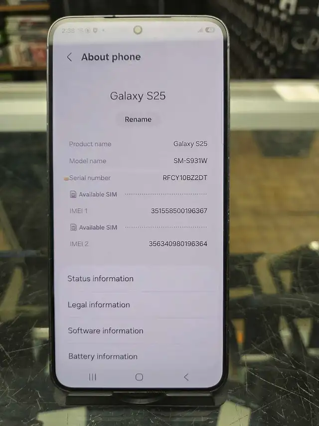 Samsung Galaxy S25 128GB
