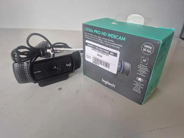 Logitech C920S Webcam w/Box (29660514)