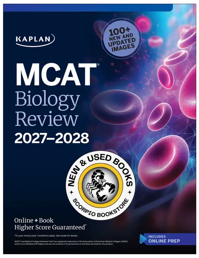 MCAT Biology Review 2027-2028 by Kaplan Test Prep 9798349701115