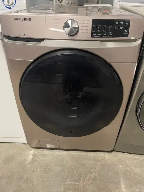 Laveuse seule frontale champagne Samsung (remis à neuf)