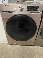 Laveuse seule frontale champagne Samsung (remis à neuf)