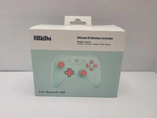 8BitDo Ultimate 2C Wireless Controller PC/Android - Mint