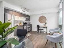 At Queen/ Dufferin, Downtown Toronto 2 bed condo for rent