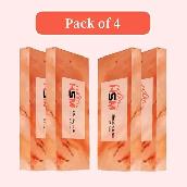Pack of 4 Handcrafted Pink Salt Tiles 8 x 4 x 1 | HSM