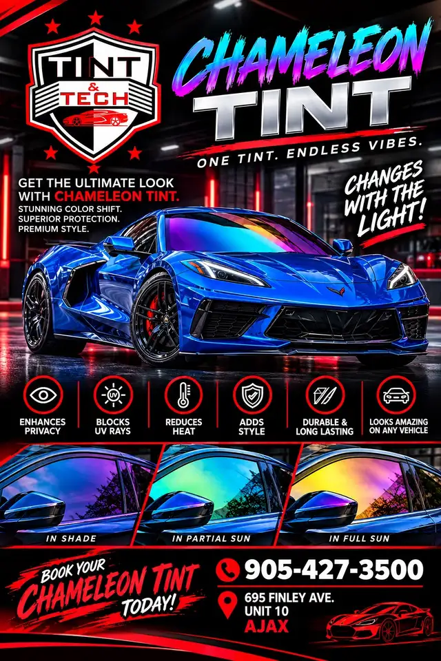 Chameleon Tint Now Available