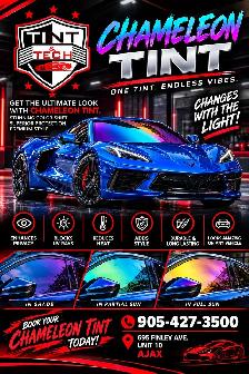 Chameleon Tint Now Available