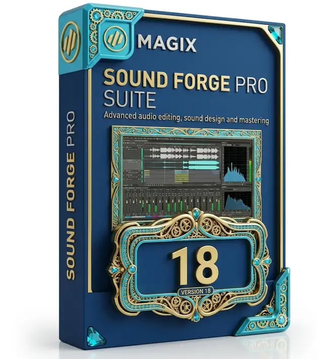 MAGIX SOUND FORGE Pro Suite 18 | Professioudio editing Software