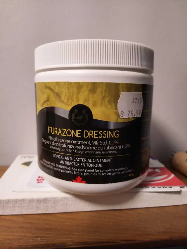 BN/unopened Furacin for wounds