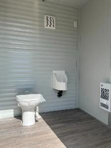 2-Stall Washroom Trailer – AB Built & All-Season Ready - Photo 3