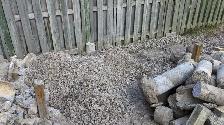 Free Reclaimed 3/4 Aggregate and River Stones