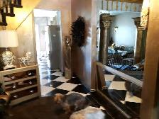 Queensize clean xquiet private  room in exe home traf upper mid - Photo 9