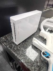 Nintendo Wii has power cord and AV