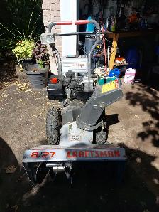 Snowblower Craftsman 8hp/27 In Auger