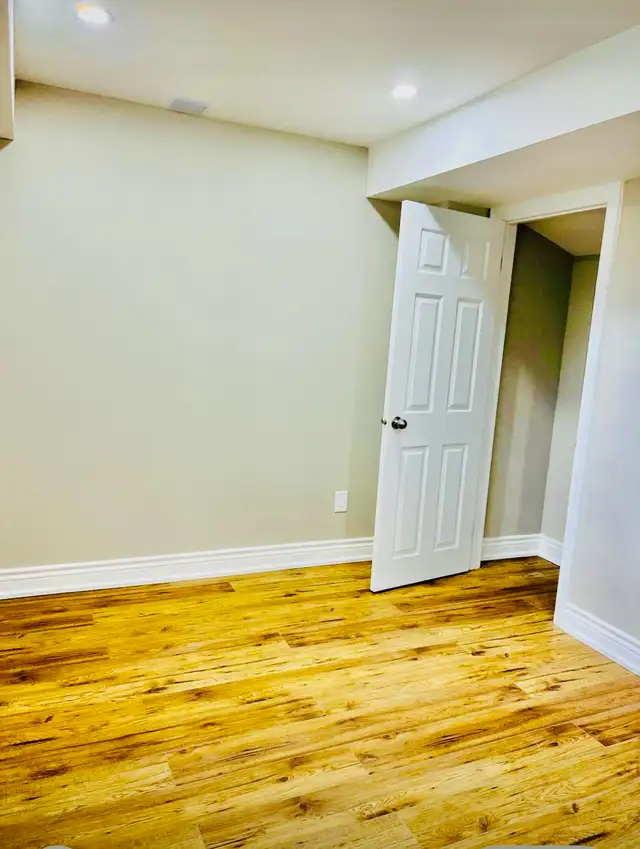 3 bedrooms newly built legal basement available October 1st