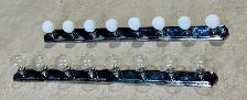 Chrome-Plated Vanity Light Fixtures (w Glass Globe Shades) - Photo 3