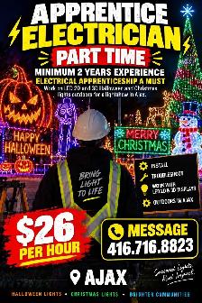 ⚡ NOW HIRING: APPRENTICE ELECTRICIAN ⚡