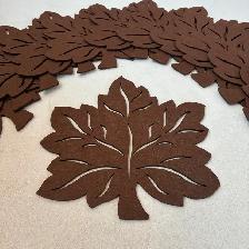 Autumn Leaf Felt Placemats - In Excellent Condition! - Photo 4