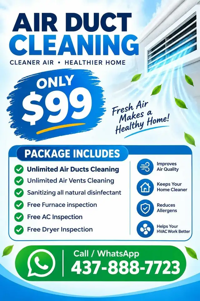 Complete House Air Duct Cleaning