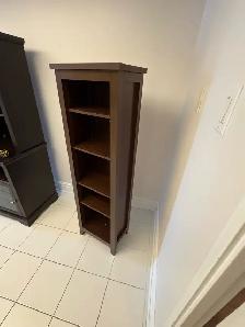 Free delivery used Dark Wood Bookshelf - Photo 5