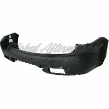 Honda Pilot 2012-2015 Bumper Rear Primed Without Sensor Hole - Photo 2
