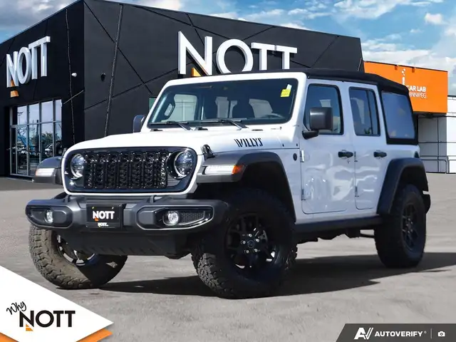 2024 JEEP WRANGLER WILLYS - | Adaptive Cruise Control | Window S