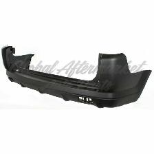 Honda Crv 2002-2004 Bumper Rear Matte Black - Photo 2